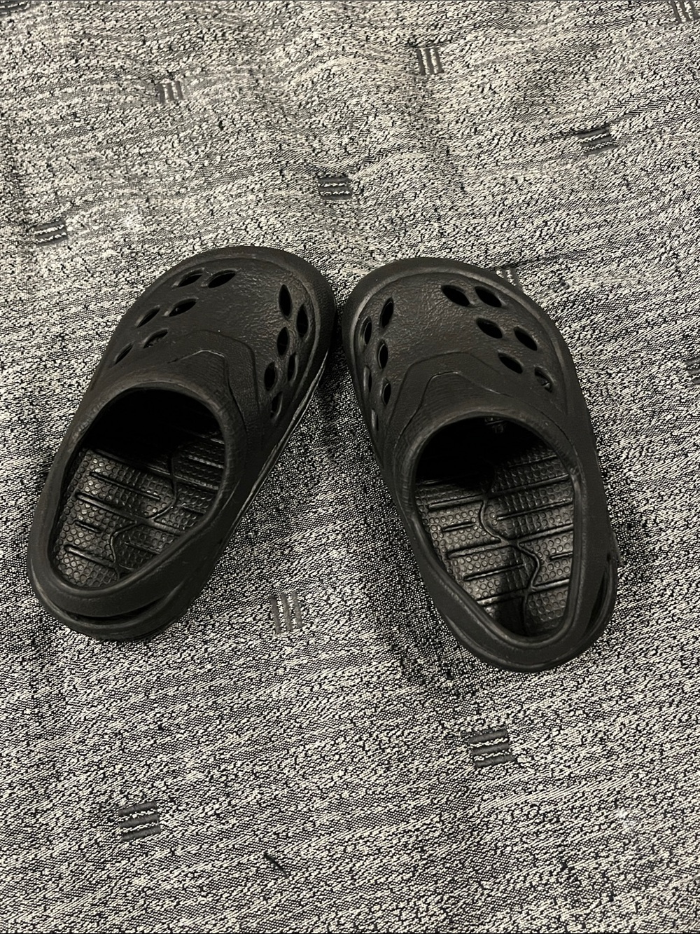 Baby size 3 Black Slip-On Comfort Clog